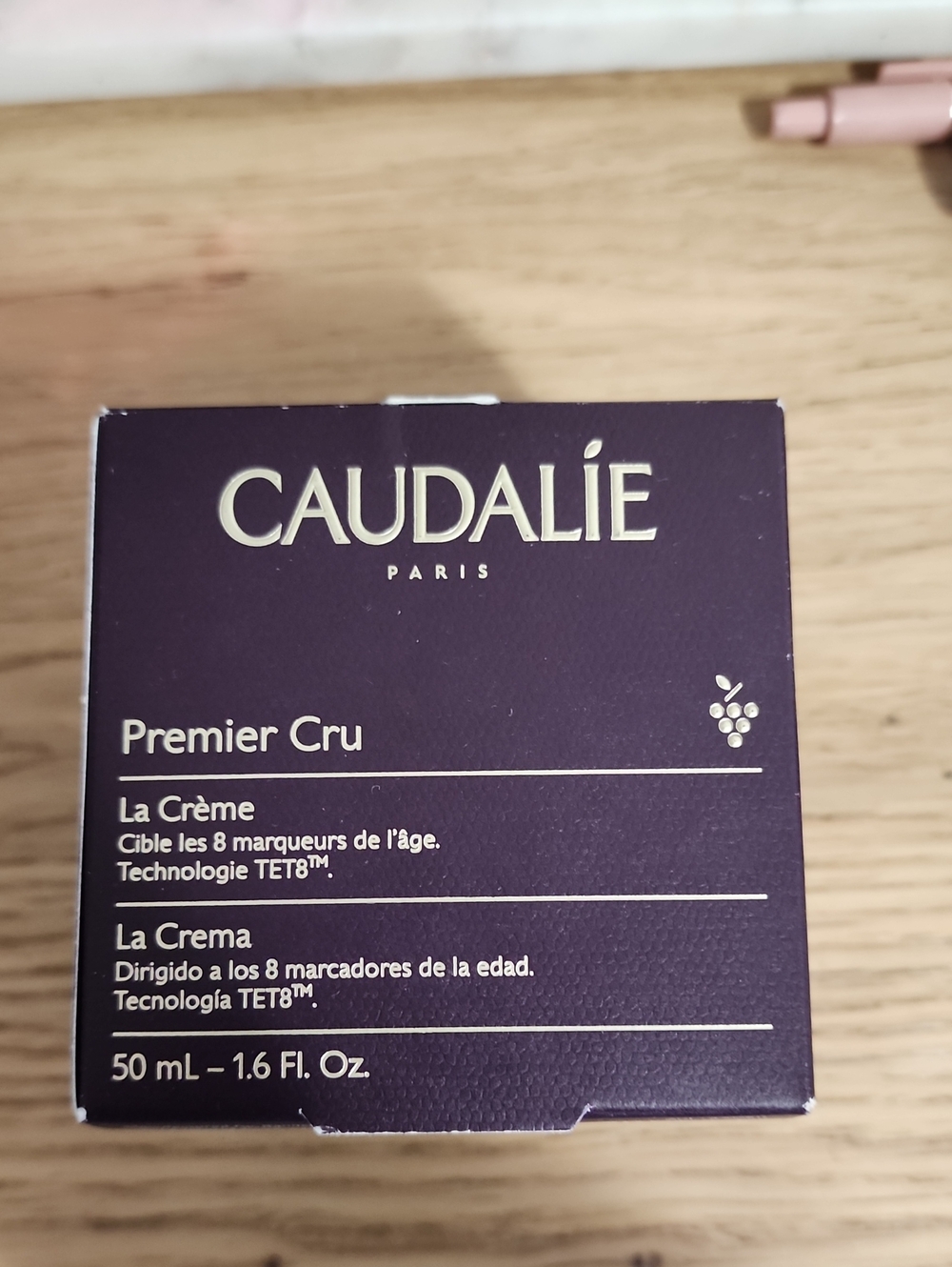 Caudalie Premier Cru La Crème – Deep Plum Anti-Aging Face Cream